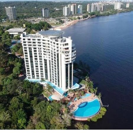Flat No Condominio Do Edificio Tropical Executive E Residence Com Vista Para O Rio Manaus Exterior foto